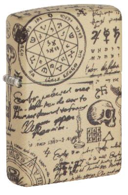 Зажигалка ZIPPO Alchemy Design с покрытием 540 Matte, латунь, овая, 38x13x57 мм