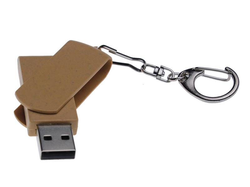 USB 2.0- флешка промо Варуна на 8 Гб с поворотным механизмом