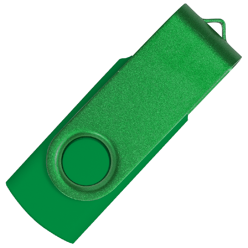 Флеш накопитель USB 2.0 Twister Assembly 16GB, пластик Софт Тачметалл