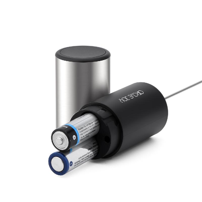 Вспениватель молока электрический еталлической подставкой, Circle Joy Silver Knight Series Electric Milk Frother