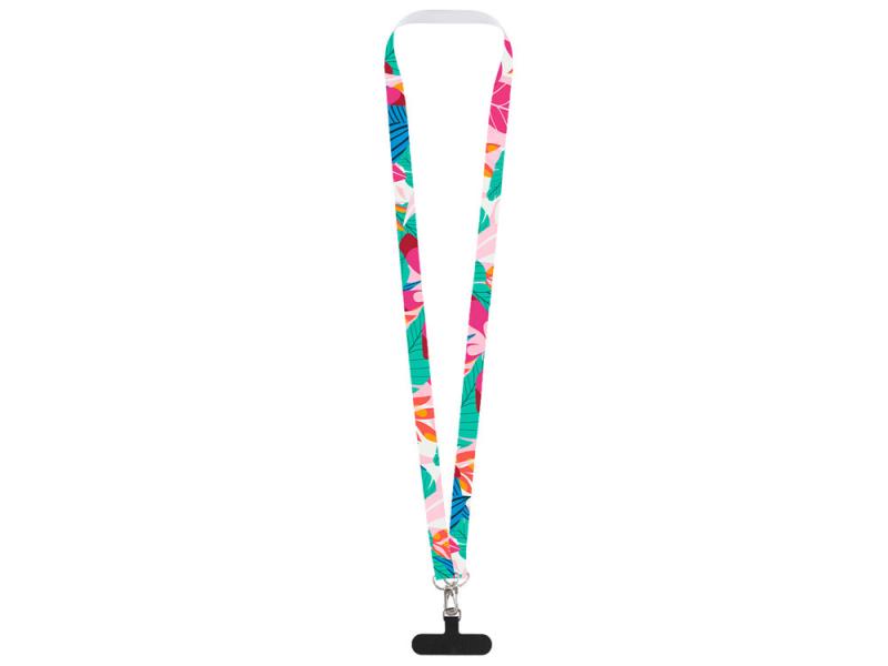 Лента под сублимацию для телефона с 2-мя карабинами, 2 см