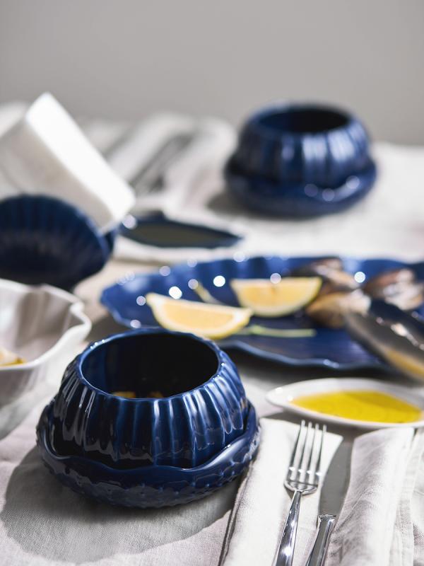 Набор из 2 сервировочных тарелок corals  из коллекции sea treasures, 360 мл