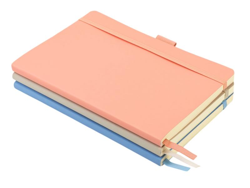 Блокнот А5 в гибкой обложке Vision 2.0 soft-touch