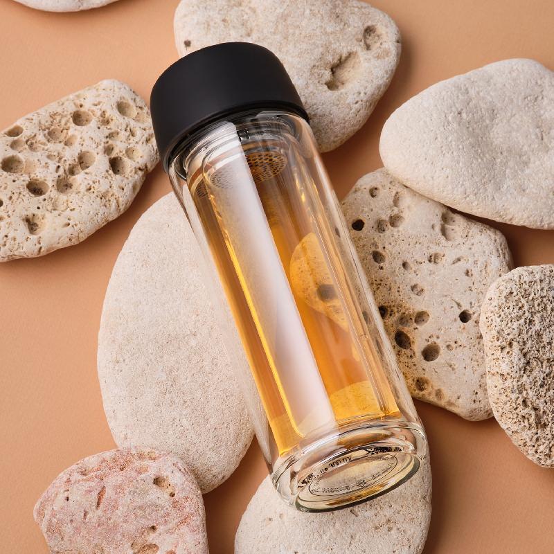 Бутылка стеклянная с двойными стенками Bianca