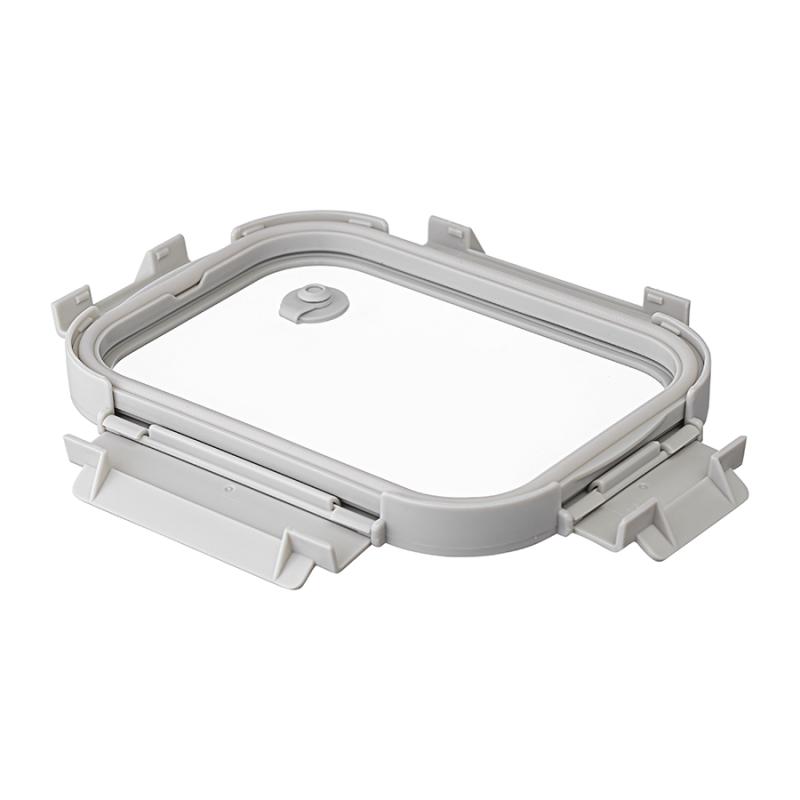 Контейнер для запекания и хранения прямоный click glass, 640 мл