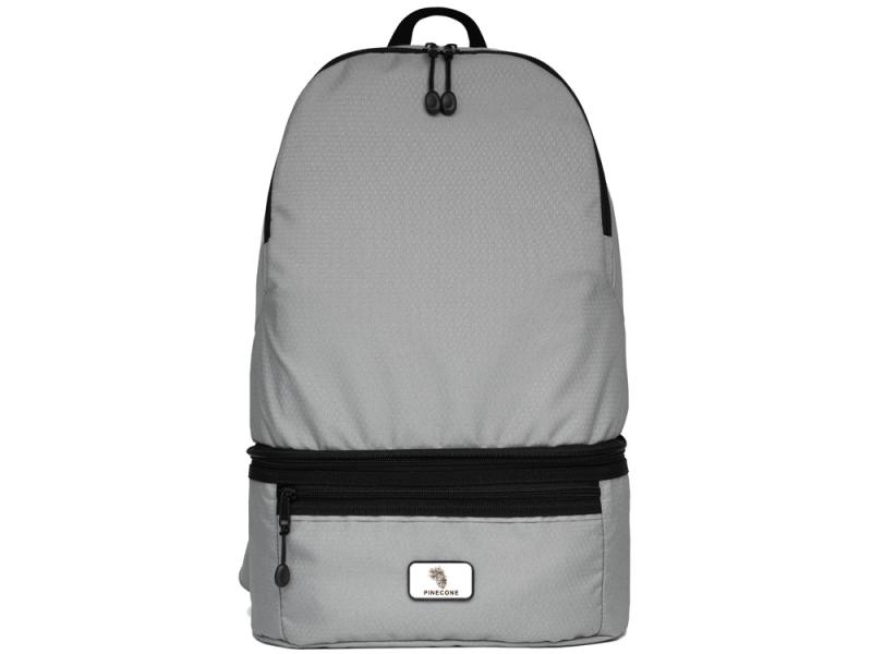 Рюкзак-трансформер 2-в-1 Athletica водостойкий с поясной сумкой из переработанного пластика