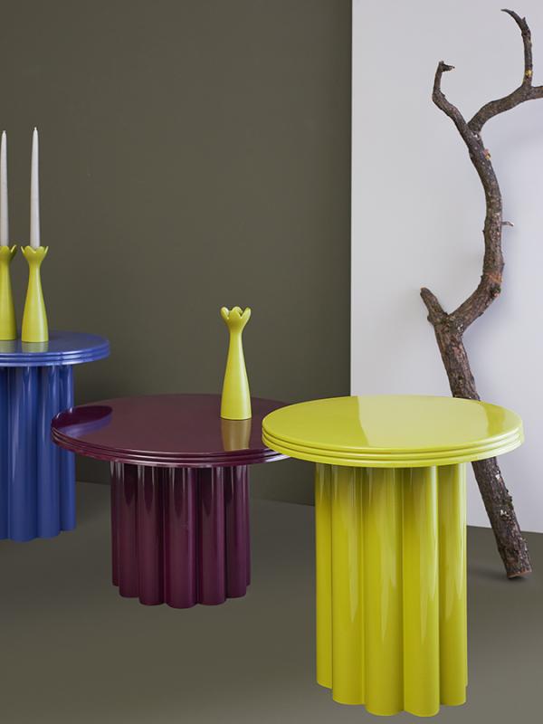 Столик кофейный vivlend, D57 см, ночная а