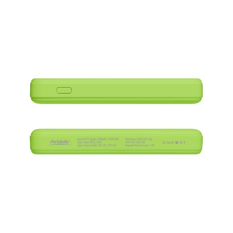 Внешний аккумулятор Largo PD 5000mAh с функцией беспроводной зарядки 15W