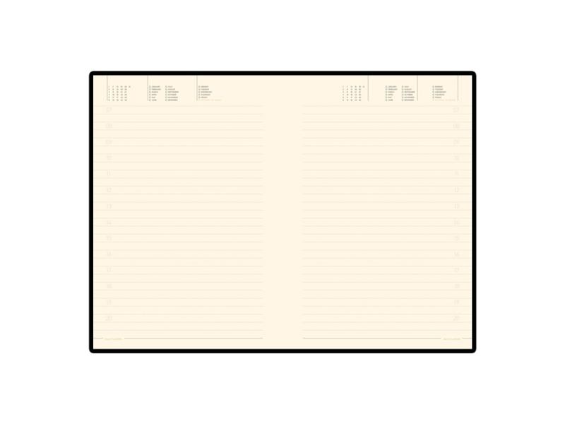 Ежедневник недатированный А5 Megapolis Velvet Flex