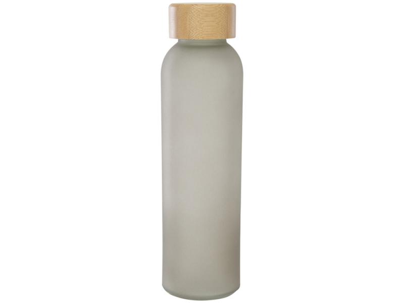 Стеклянная бутылка с бамбуковой крышкой Lume, 500мл