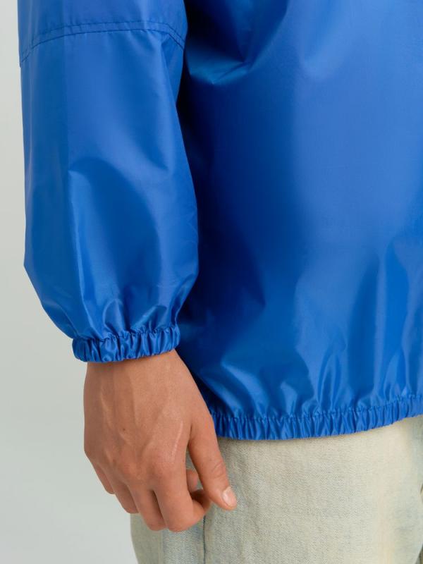 Дождевик-анорак Alatau, укороченный, синий