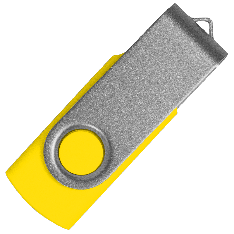 Флеш накопитель USB 2.0 Twister Сolor Mix 16GB, пластик Софт Тачметалл