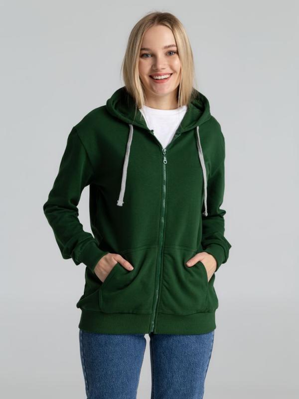 Толстовка с капюшоном на молнии Unit Siverga Heavy