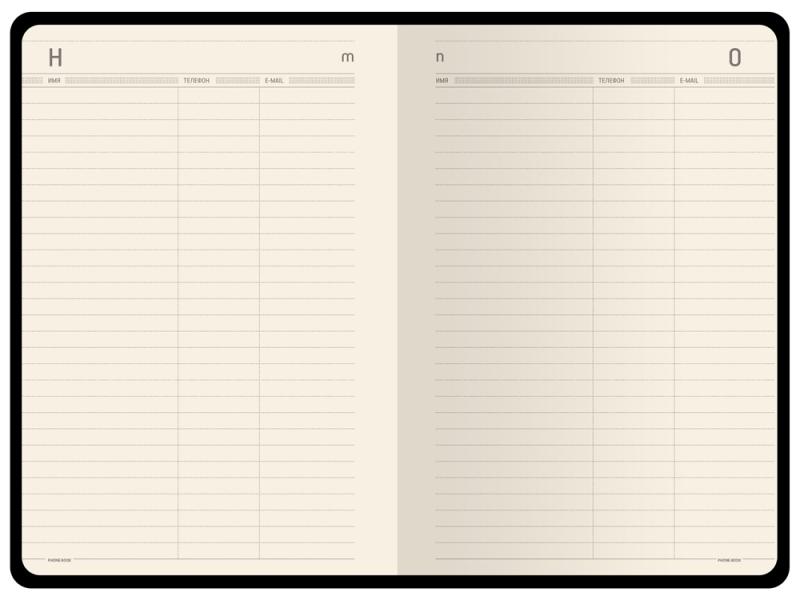 Ежедневник недатированный А5 Megapolis Velvet Flex