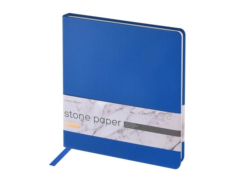 Еженедельник с каменной бумагой А5+ Carrara