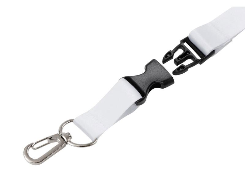 Ланъярд под сублимацию с карабином, межуровневым замком и замком обрыва, 2 см