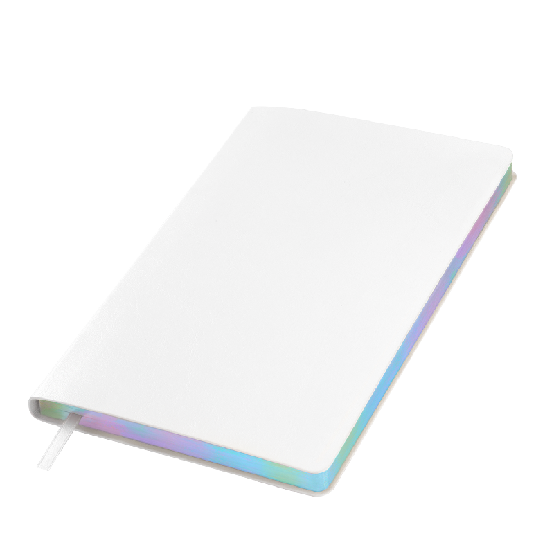 Ежедневник Galaxy недатированный, гибкая обложка, срез голограф. фольга