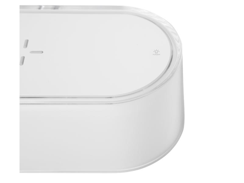 Ночник с беспроводной зарядкой и RGB подсветкой Miracle, 15 Вт