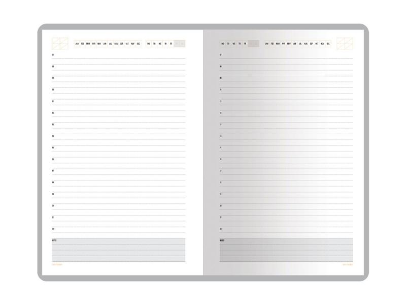 Ежедневник недатированный А5 Mercury