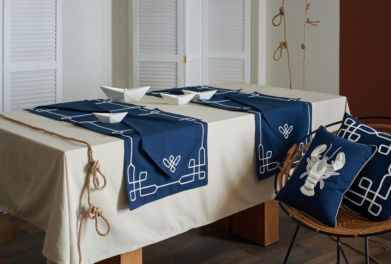 Салфетка под приборы navy story из коллекции sea treasures, 33х48 см