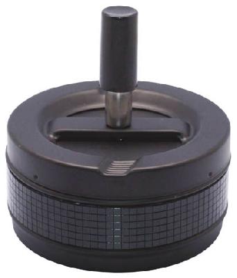 Пепельница SQuire круглая, покрыт краска,блестящ вставка,с ручкой, 90 мм