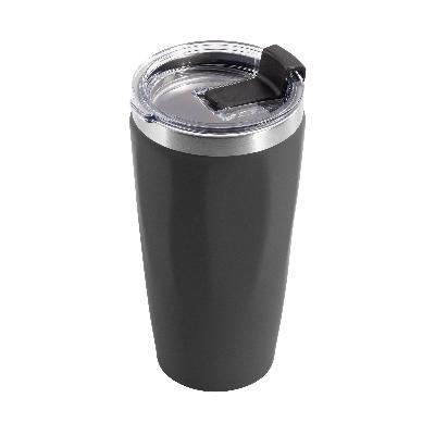 Термостакан "Calypso" 500 мл, покрытие soft touch, черный #