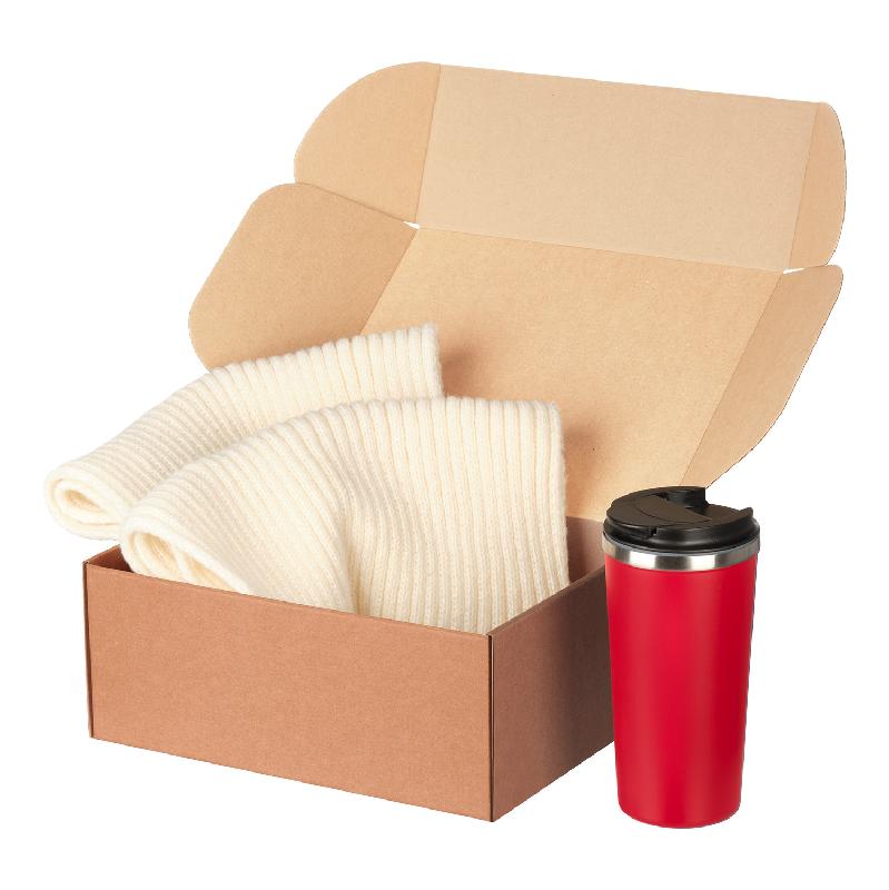 Подарочный набор Forges,  (шарф, термокружка)