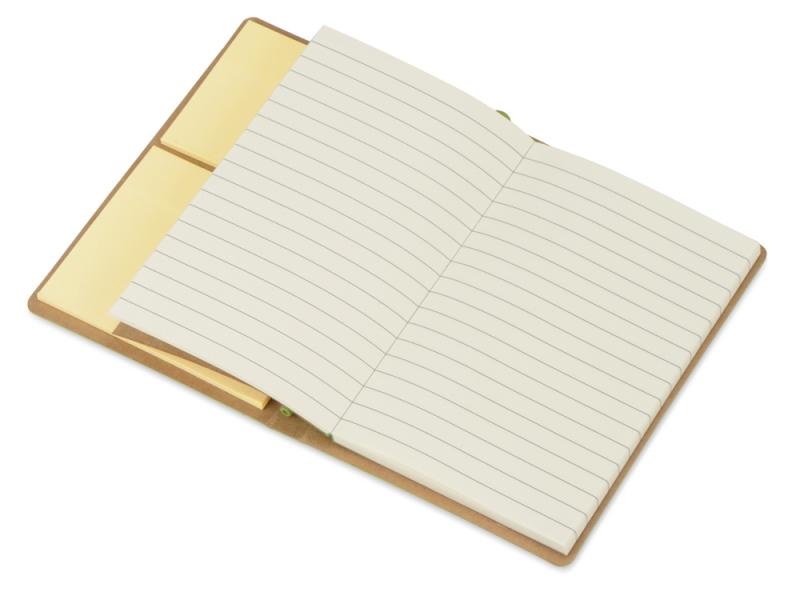 Блокнот А6 Write and stick с ручкой и набором стикеров