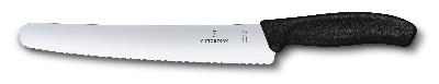 Нож для хлеба и выпечки VICTORINOX SwissClassic, лезвие 22 см с волнистой заточкой