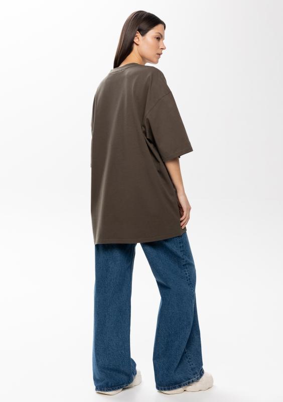 Футболка унисекс оверсайз STAN хлопок  240