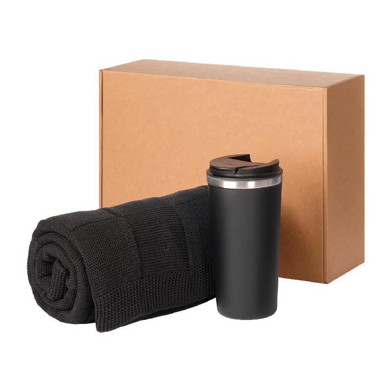 Подарочный набор Palermo, Cella,  (плед, термокружка)