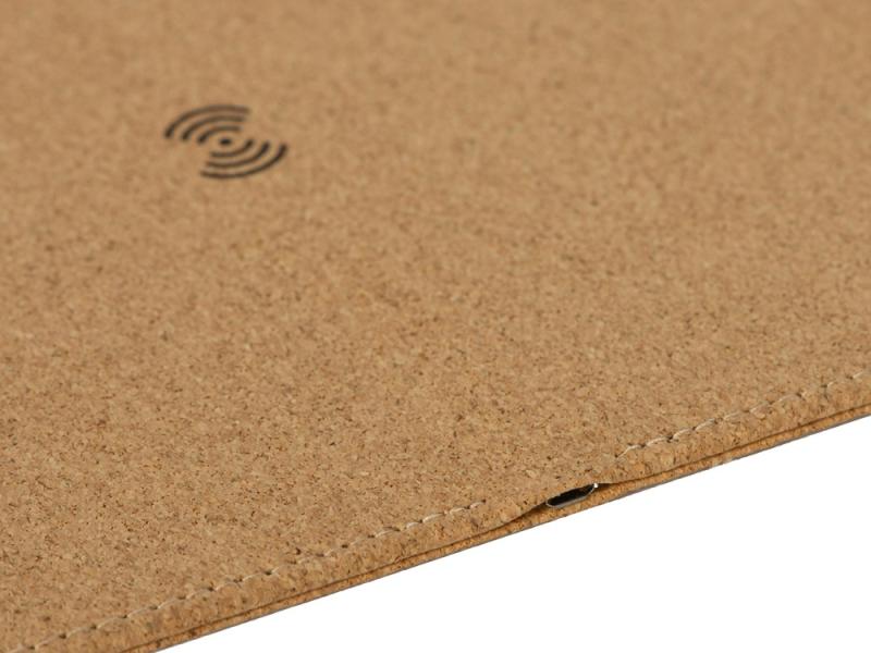 Пробковый коврик для рабочего места с беспроводной зарядкой Querсus