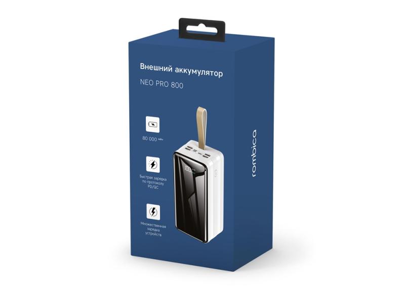 Внешний аккумулятор NEO PRO-800, 80000 mAh