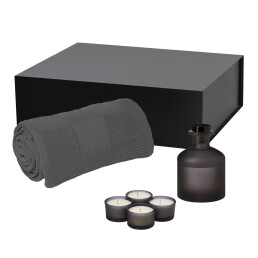 Подарочный набор Sento, Cella,  (свеча, диффузор, плед)