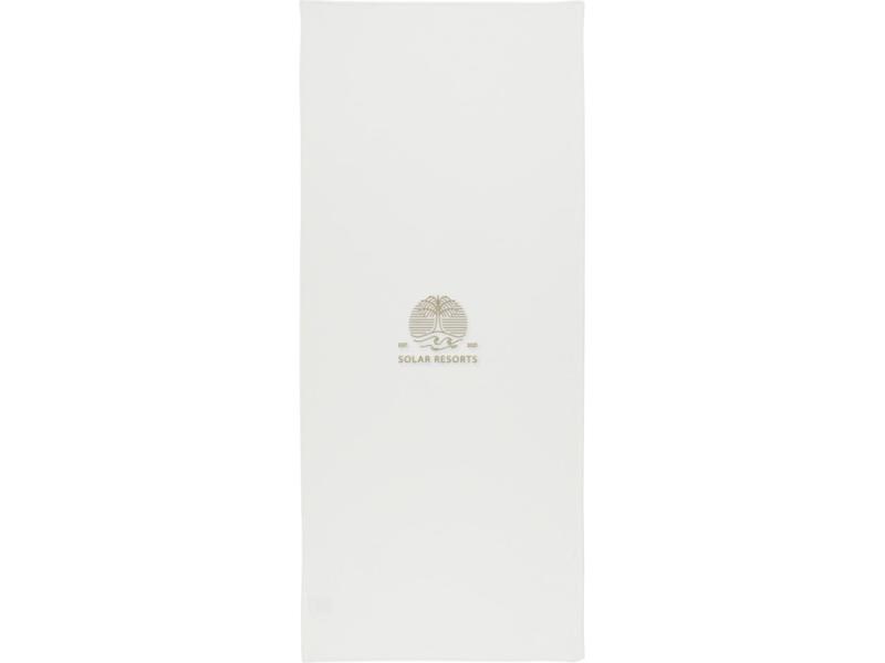 Полотенце спортивное Lucas из переработанного полиэстера, 30х80 см