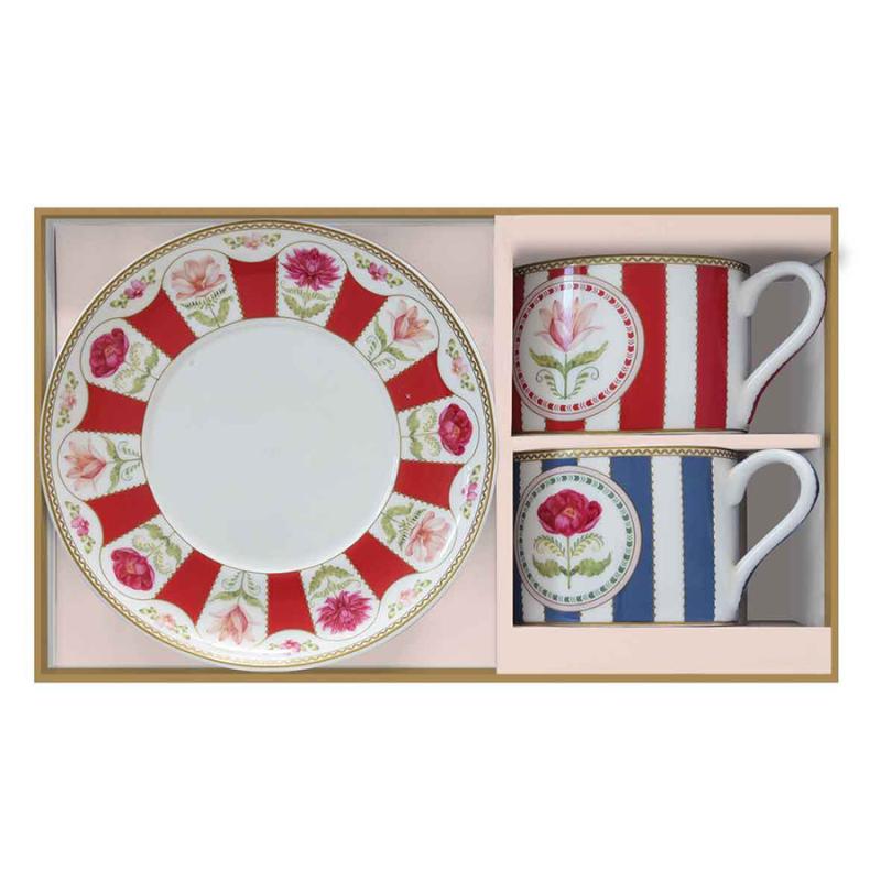 Набор чашек с блюдцем ery, 240 мл, 2 шт.