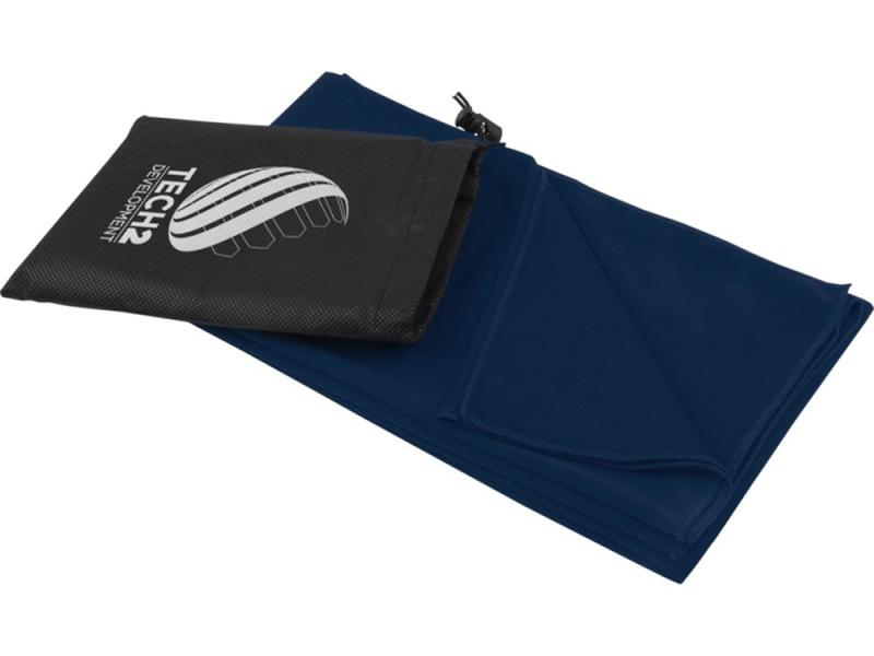 Полотенце спортивное Lucas из переработанного полиэстера, 50х140 см