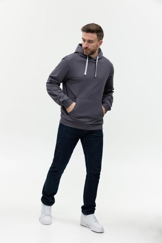 Худи унисекс STAN футер без начёса 260, 23, Темно (100)