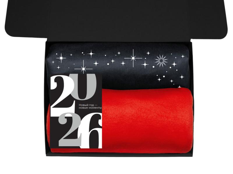 Подарочный набор Re:Moments с пледом, френчпрессом и медом