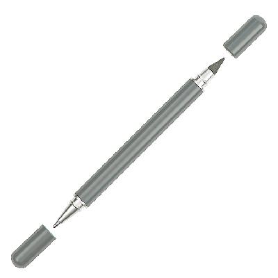 Ручка шариковая и вечный карандаш ETERNITY, металлическая, матовая