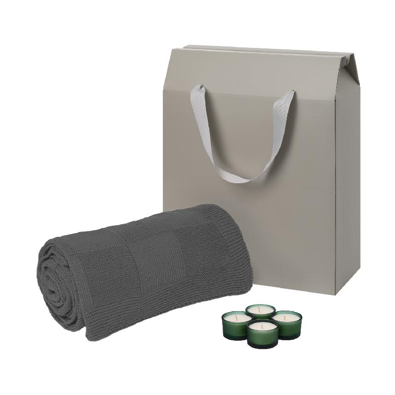 Подарочный набор Sento, Cella,  (свечи, плед)