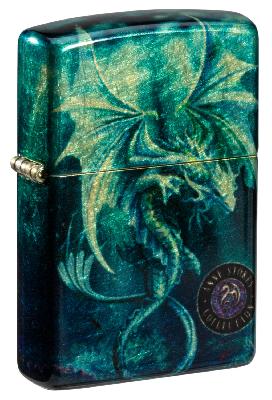 Зажигалка ZIPPO Anne Stokes с покрытием 540 Tumbled Brass, латунь, 38x13x57 мм
