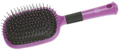 Расческа Dewal Beauty серия "Индиго" массажная с пластиковым штифтом прямоугольная