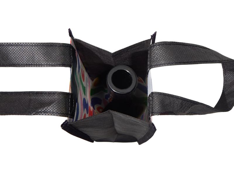 Чехол для бутылки из нетканого материала PET с возможностью полноцветной печати