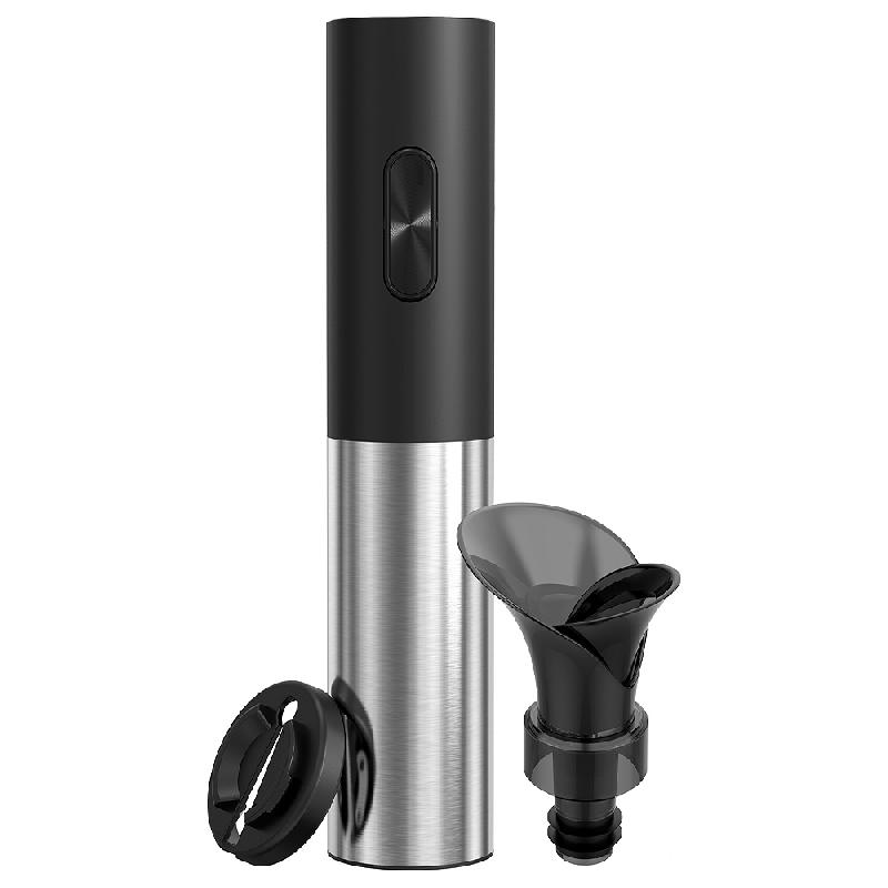 Штопор электрический Circle Joy с аксессуарами 3 в 1, пластикметалл