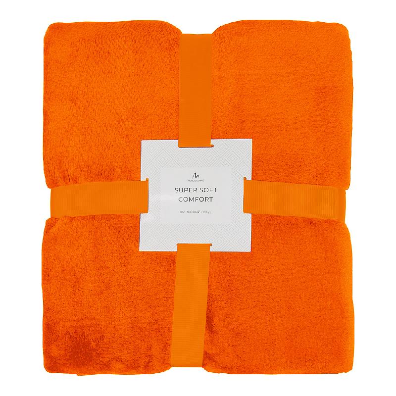 Плед мягкий флисовый Super Soft  Comfort Travel, 125*170 см