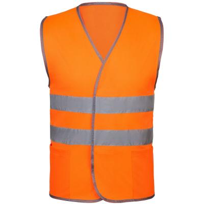 Сигнальный жилет СО-1 ТР, оранжевый флуоресцентный (170;176)-(120;124)