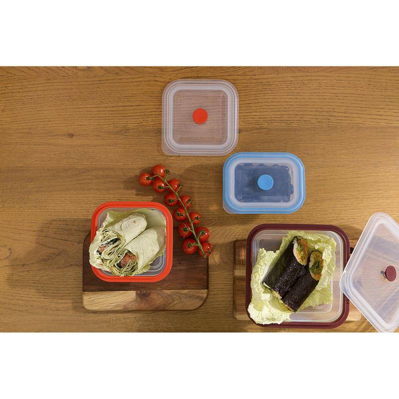 Контейнер для переноски и хранения силикон прямоный складной silikobox, 400 мл