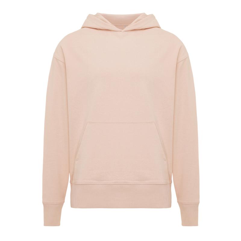 Худи Iqoniq Yoho из переработанного хлопка, свободный крой, унисекс, 340 г/м²