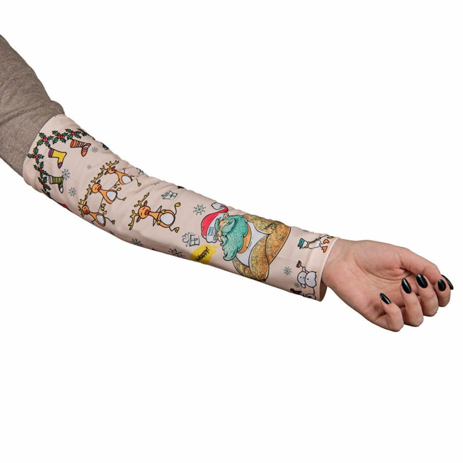 Рукава Tattoo, белый, 100% полиэстер , размер: 12?42?8 см